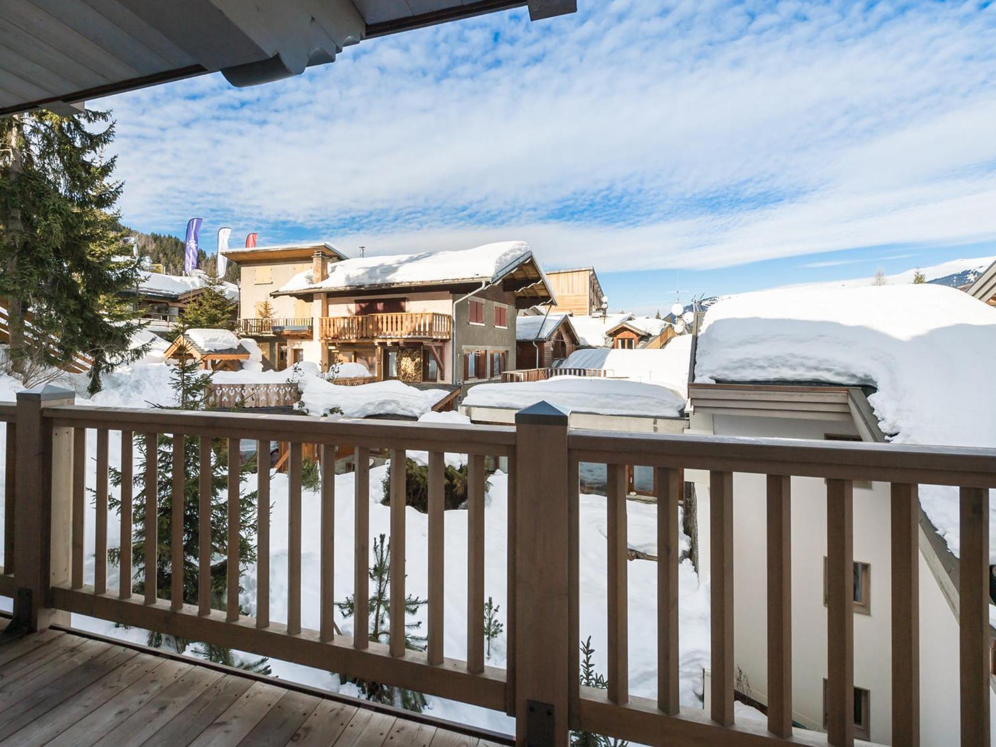 Appartement Neuf Centre Courchevel Village, Proche Commerces Et Pistes, Parking Et Fitness Inclus - Fr-1-562-33 Eksteriør bilde